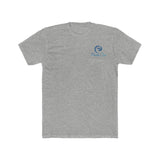 Paddle Out Men's Surfer Cotton Crew Tee (Back Design)