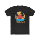 Paddle Out Men's Cotton Crew Sunset Kayaker Tee