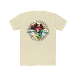 Paddle Out Men's Jolly Roger Cotton Crew Tee (Back Design)