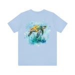 Paddle Out Unisex Jersey Short Sleeve Sea Turtle Tee