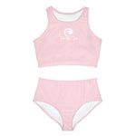 Pink Women's Sporty Bikini Set