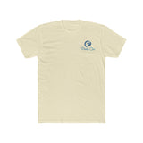 Paddle Out Men's Surfer Cotton Crew Tee (Back Design)