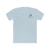 Paddle Out Men's Surfer Cotton Crew Tee (Back Design)