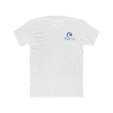 Paddle Out Men's Surfer Cotton Crew Tee (Back Design)