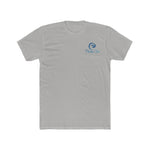 Paddle Out Men's Surfer Cotton Crew Tee (Back Design)