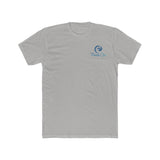 Paddle Out Men's Surfer Cotton Crew Tee (Back Design)