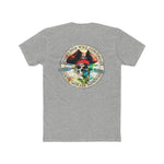 Paddle Out Men's Jolly Roger Cotton Crew Tee (Back Design)