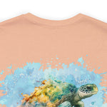 Paddle Out Unisex Jersey Short Sleeve Sea Turtle Tee