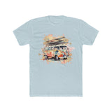 VW Surf Bus Men's Cotton Crew Tee