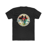 Paddle Out Men's Jolly Roger Cotton Crew Tee (Front Design)