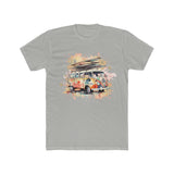 VW Surf Bus Men's Cotton Crew Tee